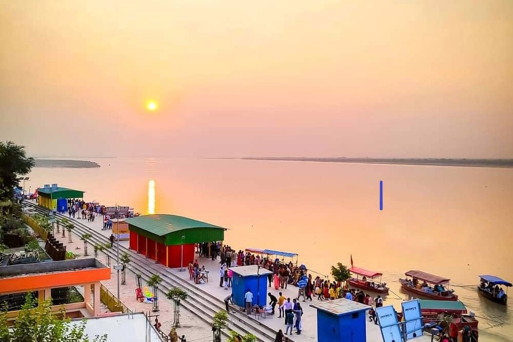 Evening at Saryu River Ayodhya