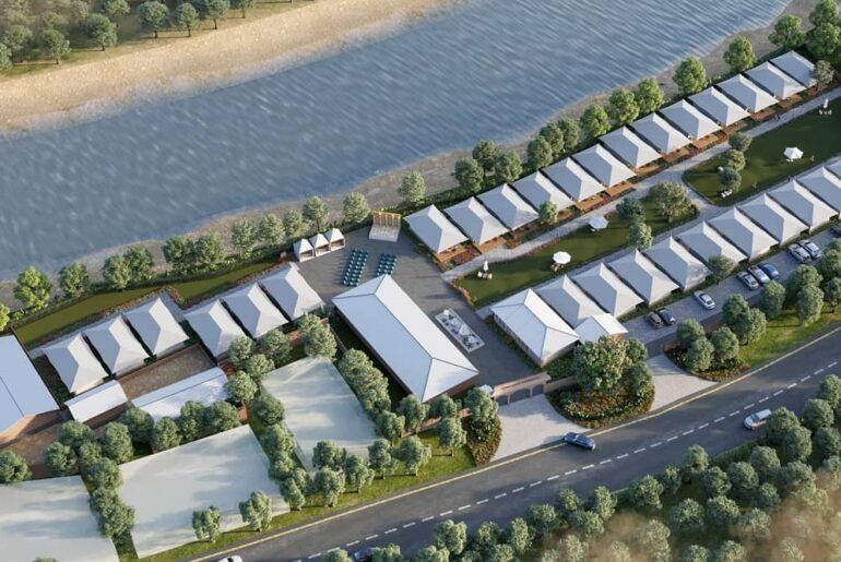 Discover the Brahma Kund Tent City Ayodhya: A Spiritual Retreat