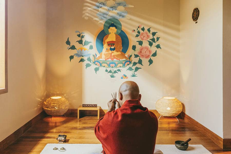 Candle meditation