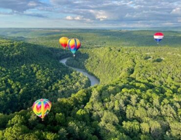 Hot Air Balloon Rides at Pench Tiger Reserve