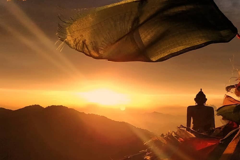Sunset at Mussoorie