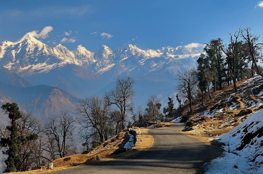 Distance From Delhi to Munsiyari