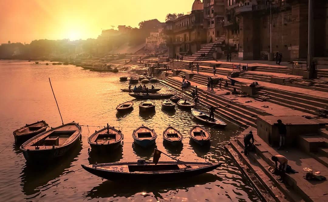 Ghats in Varanasi Uttar Pradesh