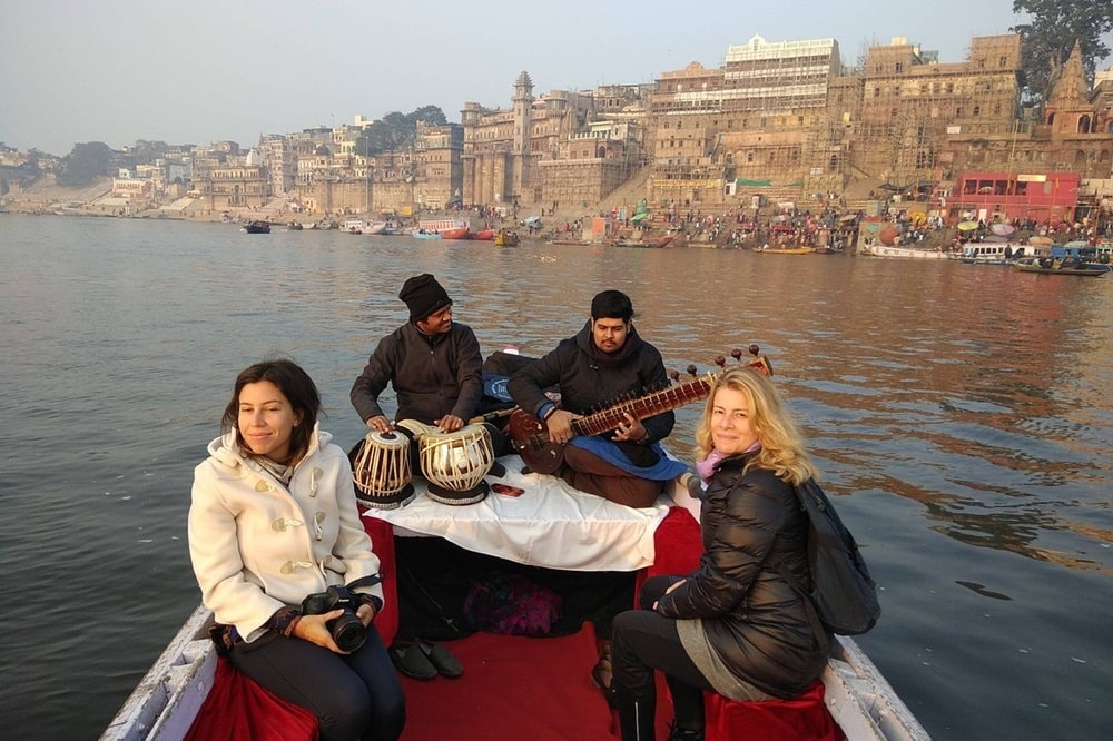 Musical Boat Ride in Varanasi