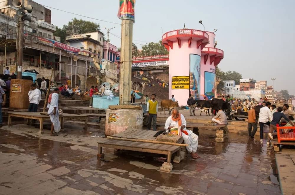 Riverfront Varanasi India