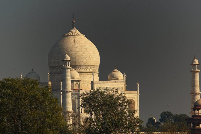The Taj Mahal Mausoleum