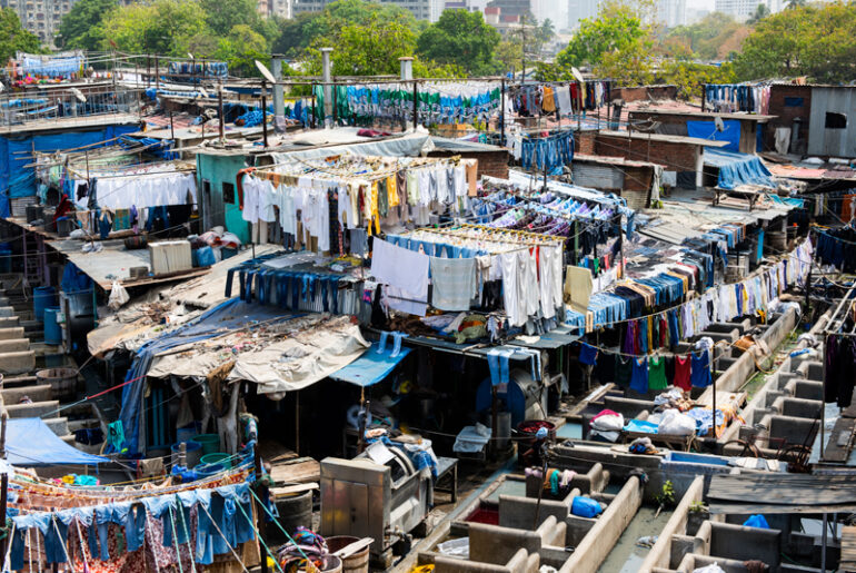 New Delhi Slums Areas
