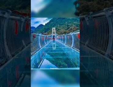 glass bridge in Rishikesh