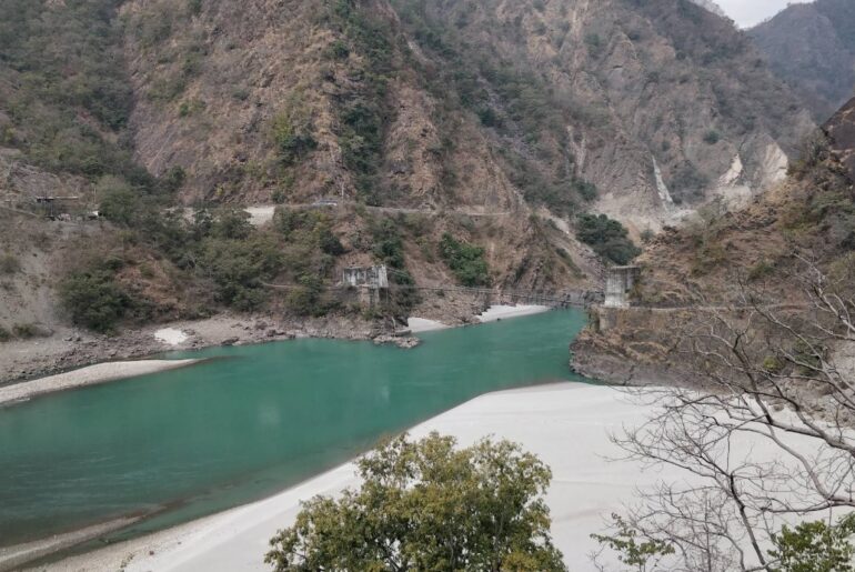 Old Singtali Bridge in Rishikesh