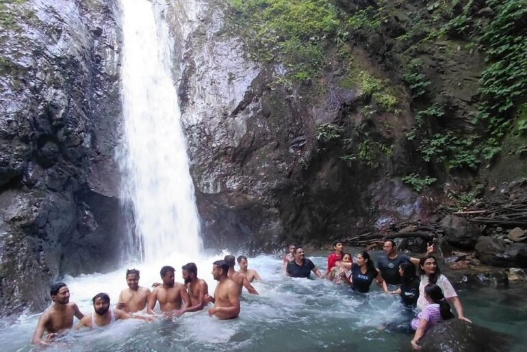 Waterfall at Kotli Village near Rishikesh