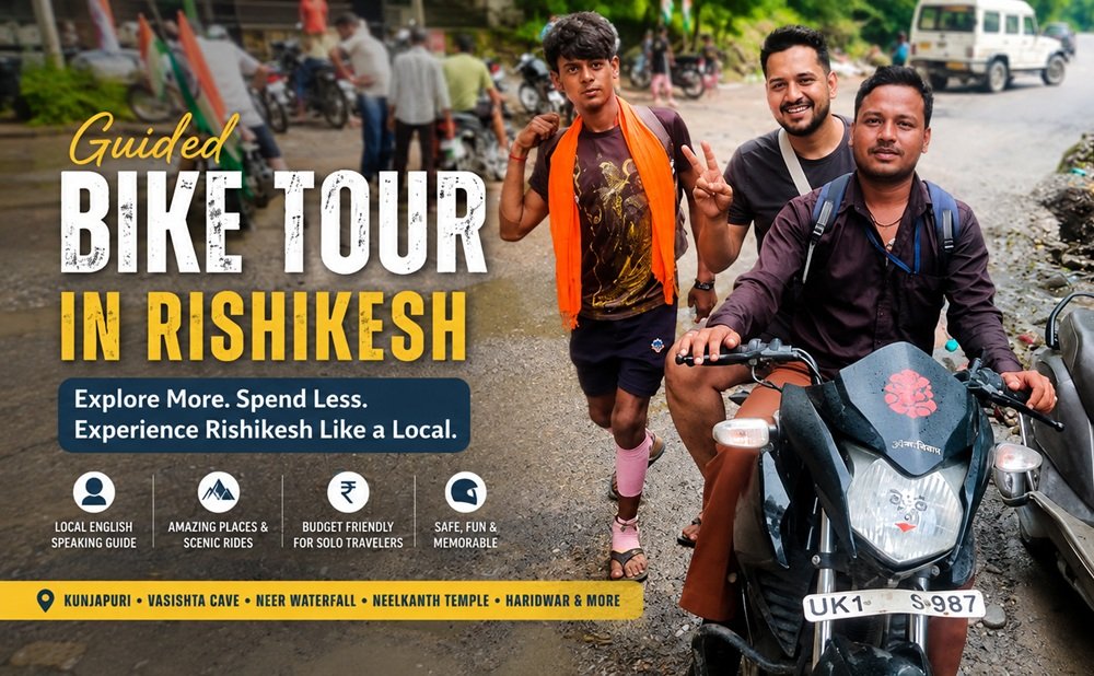 Guided Bike Tour in Rishikesh