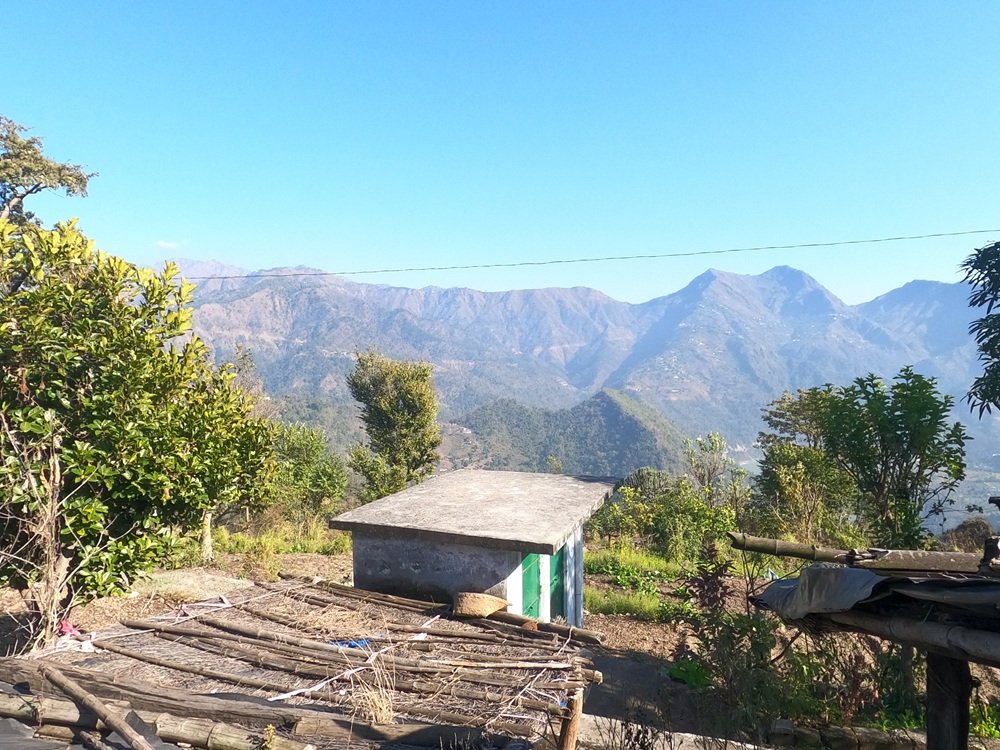 Mountain view from Kota village