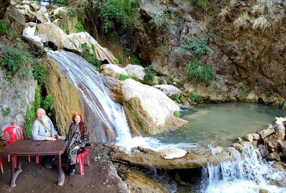 Neergaddu waterfalls in the Rishikesh area