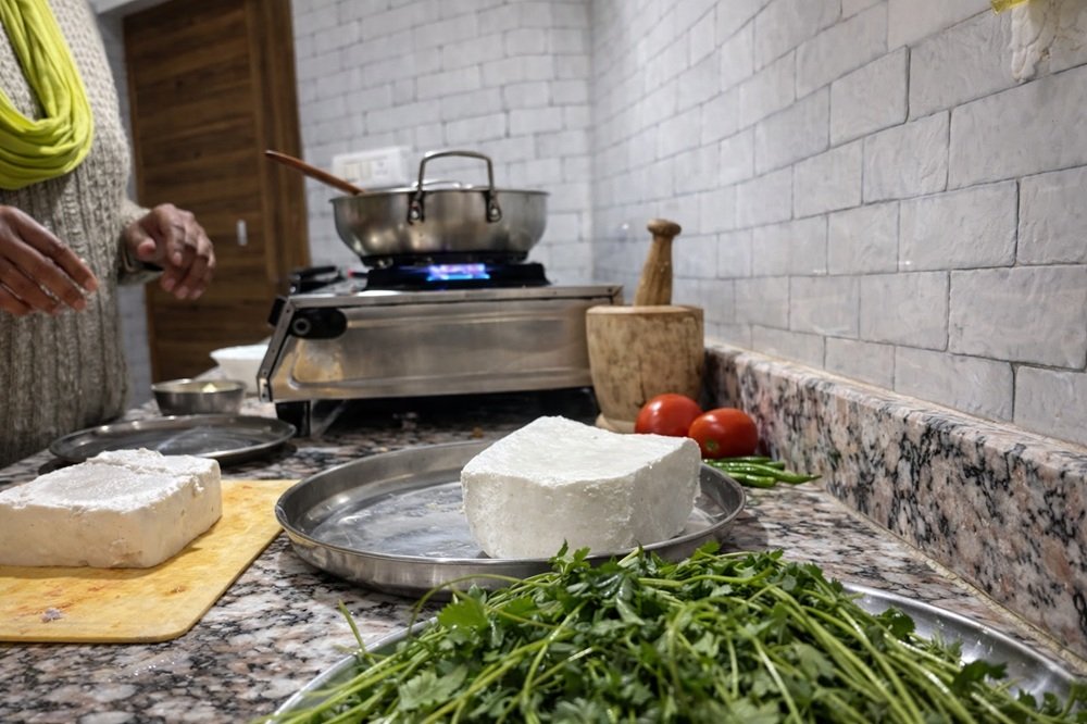 Sattvic cooking class demonstration