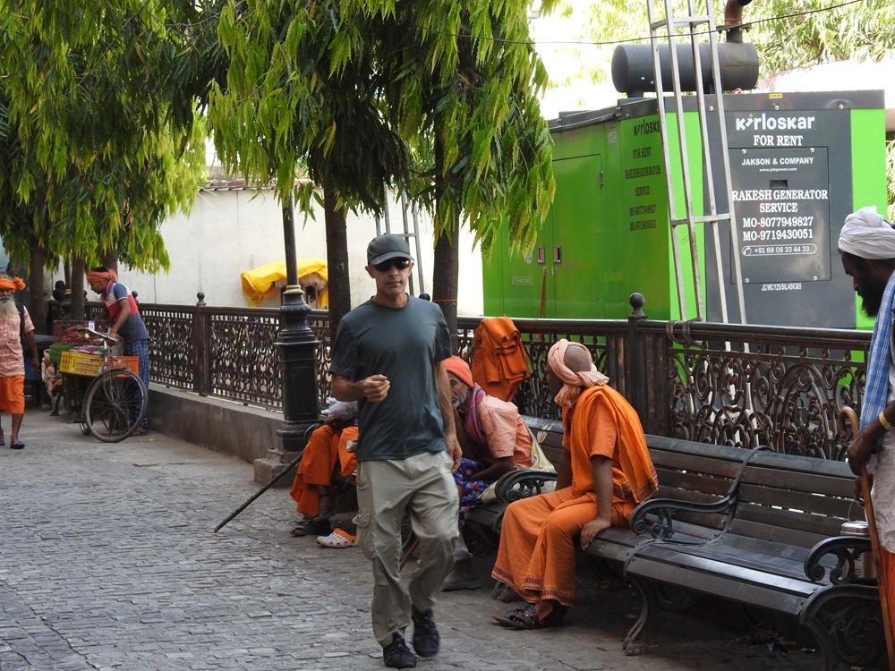 Spiritual walking tour in Rishikesh exploring riverside landmarks and local culture