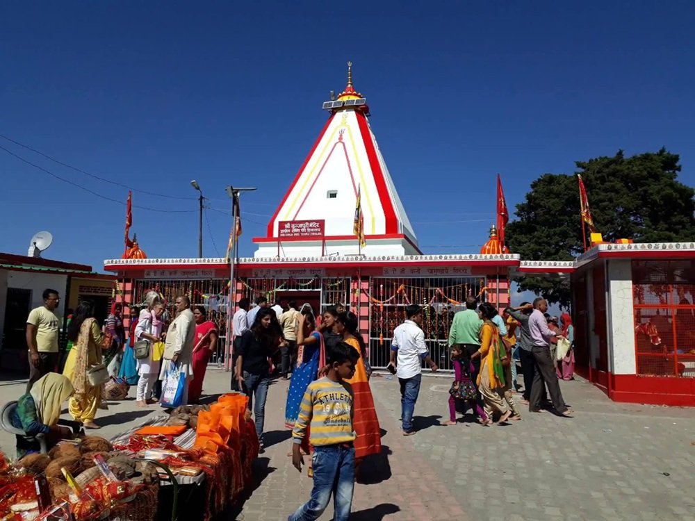 Kunjapuri Devi Temple, a revered Shaktipeeth in the Rishikesh region