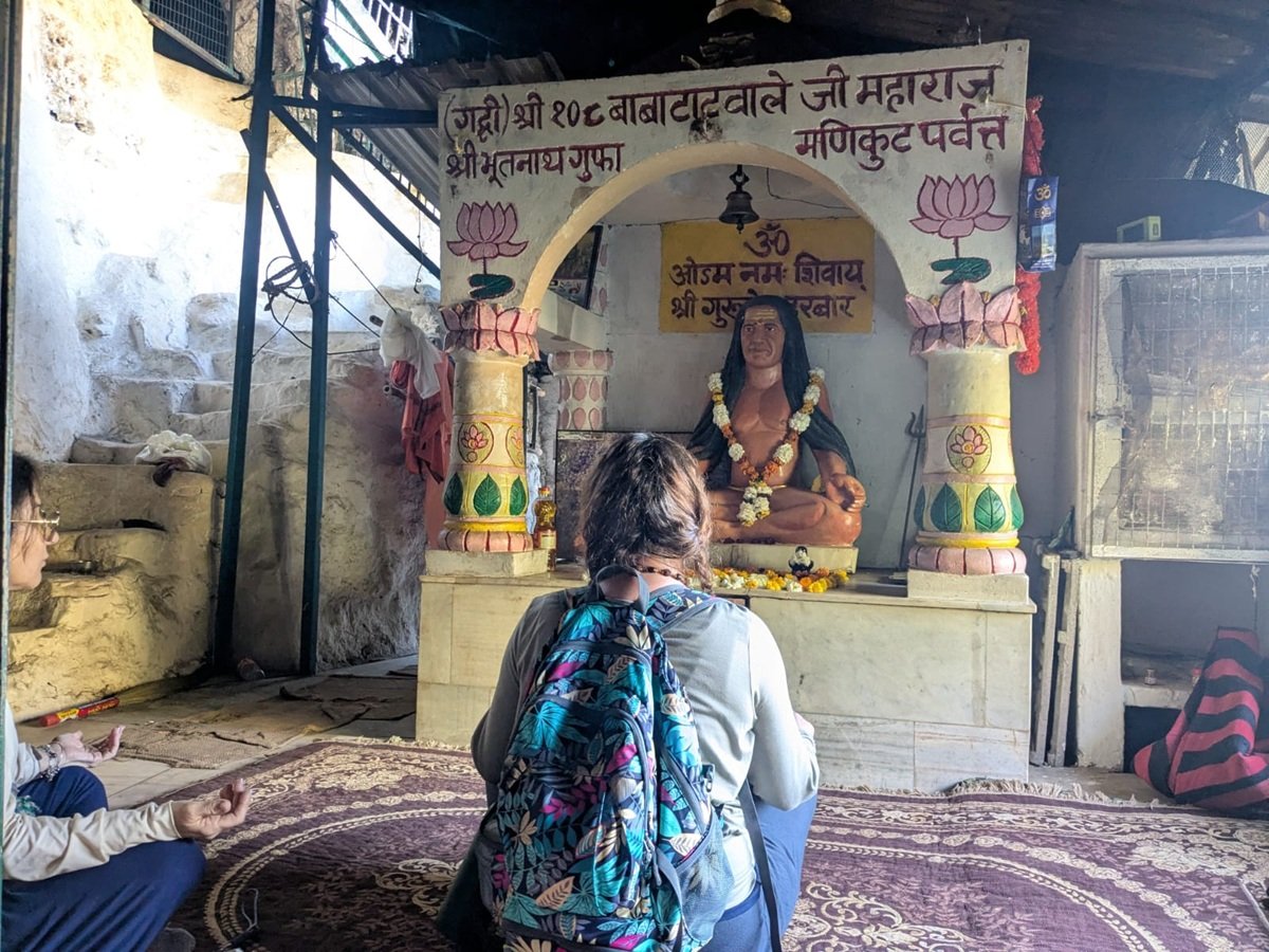 Peaceful spiritual setting in Rishikesh
