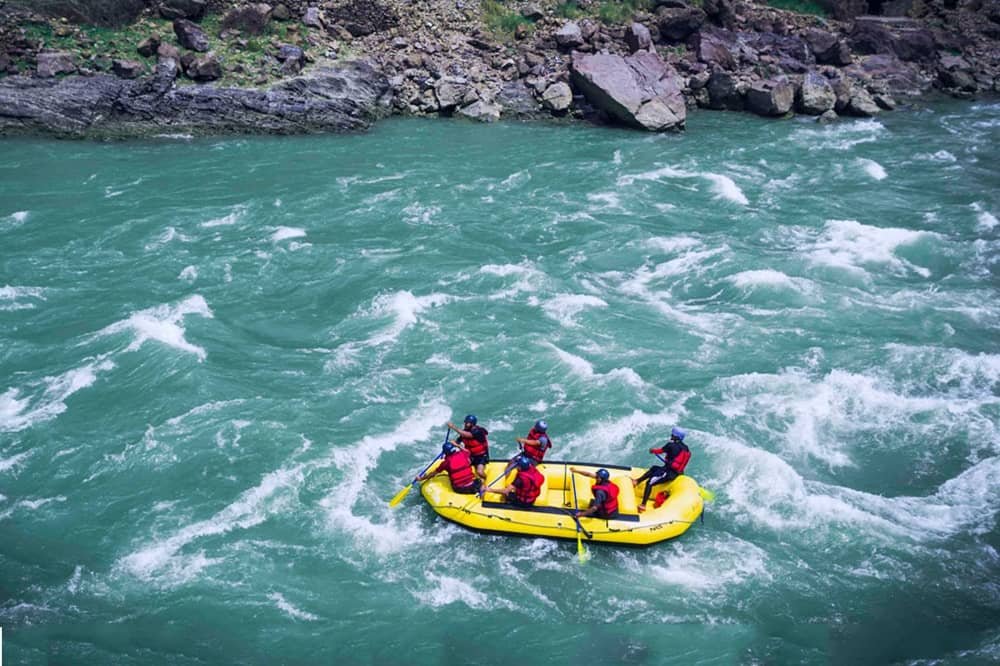 River rafting adventure on the Ganges in Rishikesh